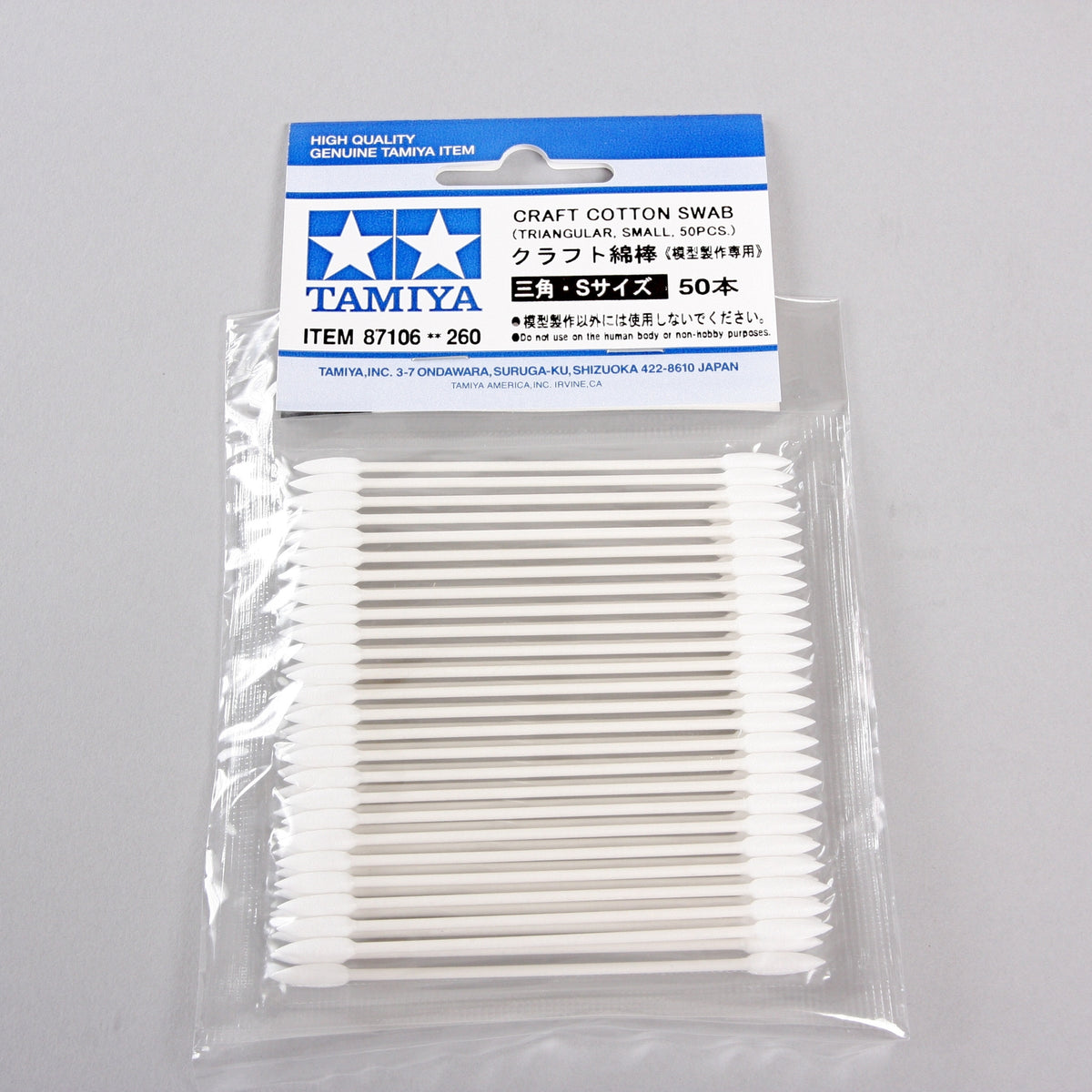 Craft Cotton Medium Triangular Swabs 50Pcs - 87106