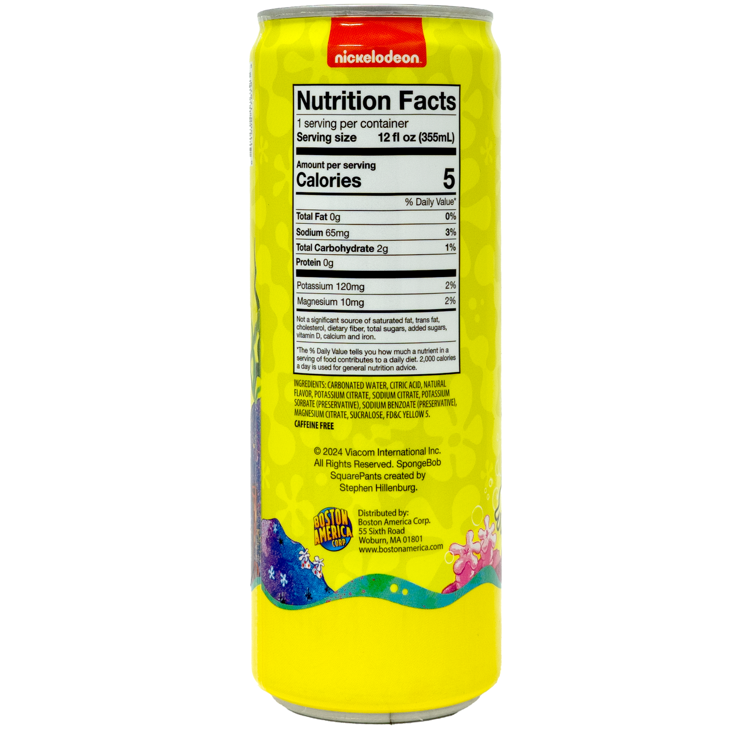 SPONGEBOB Bikini Bottom Cooler Pineapple Drink 355ml