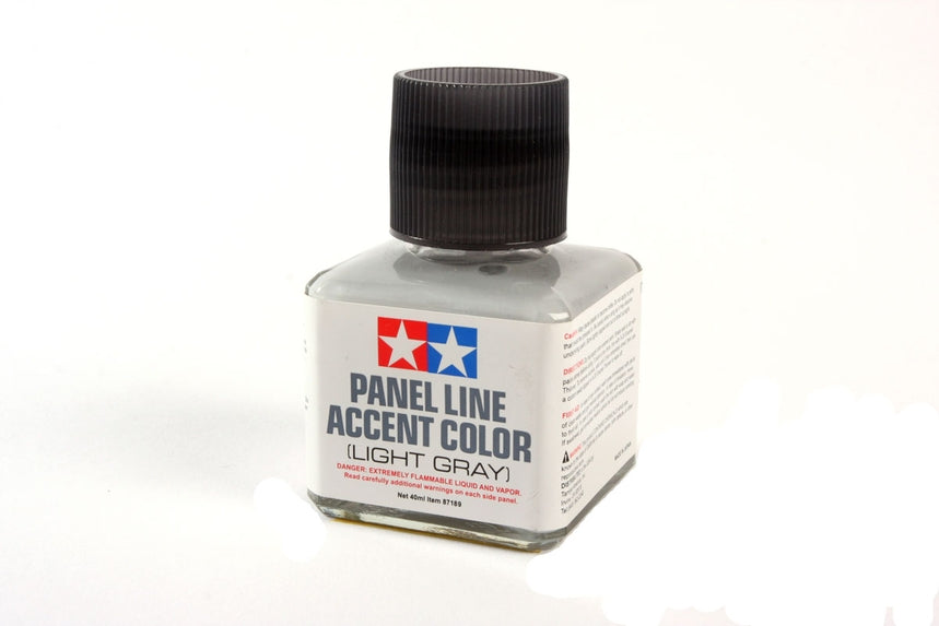 Panel Line Accent Color (Light Gray) - Tamiya