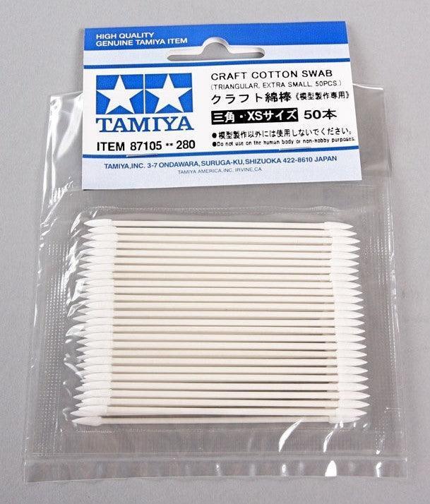 Craft Cotton Extra Small Triangular Swabs 50Pcs -87105
