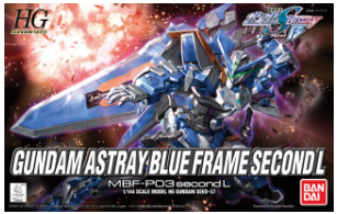 1/144 HG Gundam Astray Blue Frame Second L