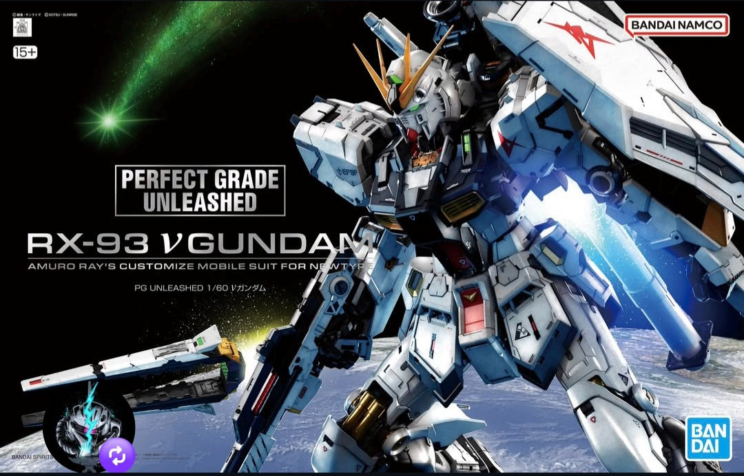 PG 1/60 Unleashed Nu Gundam