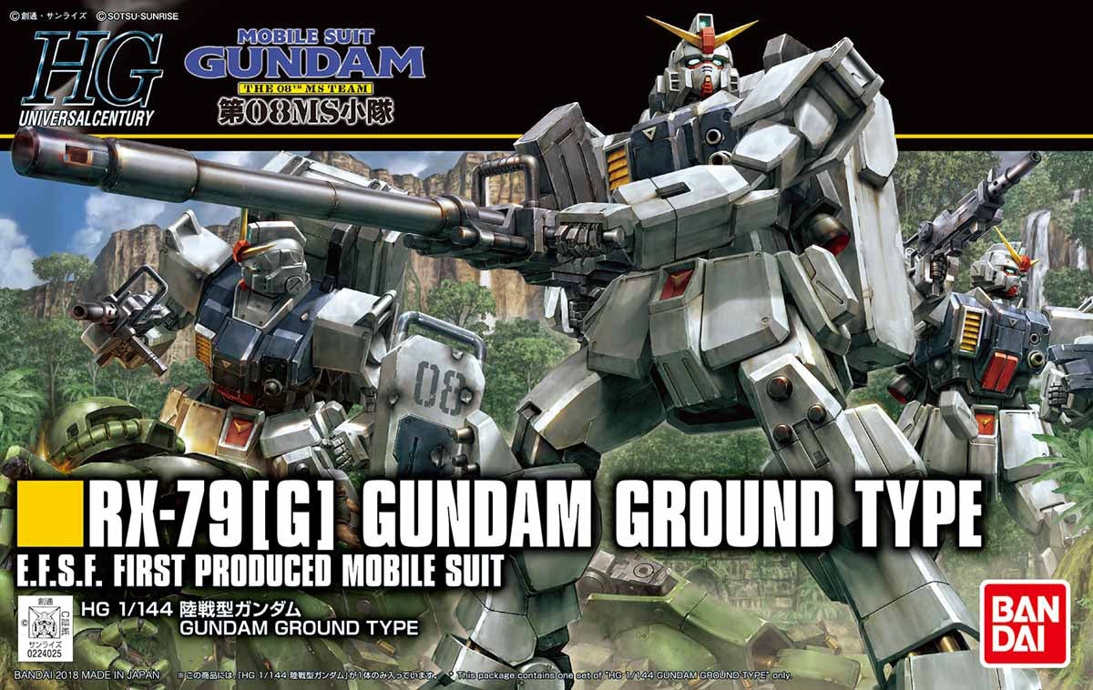 1/144 HG Gundam Ground Type