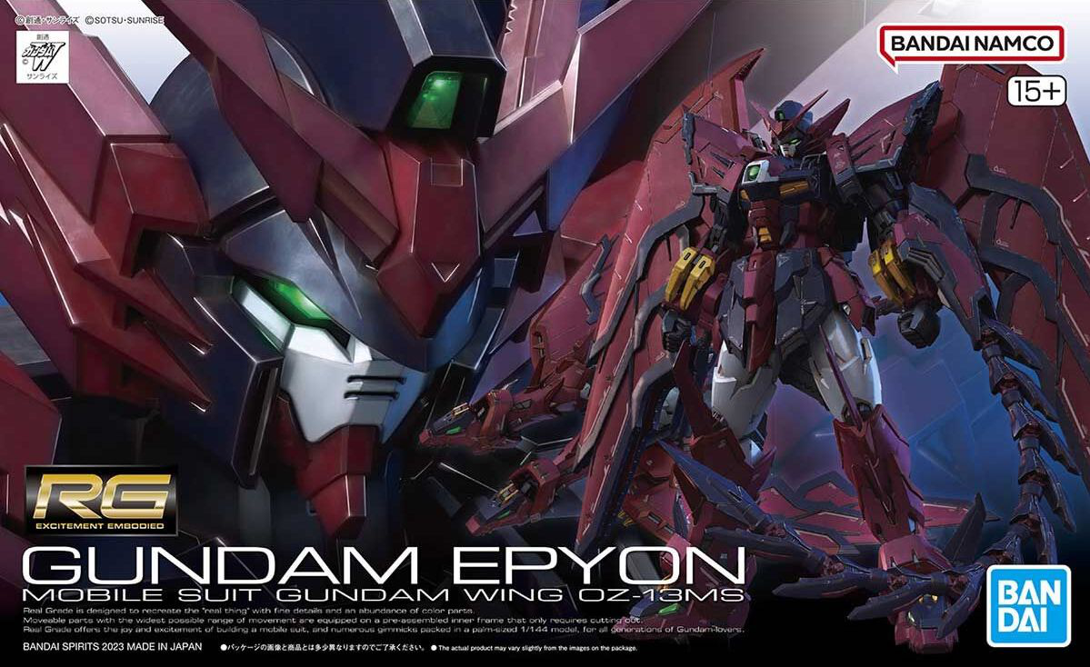 RG 1/144 Gundam Epyon (Mobile Suit Gundam Wing)