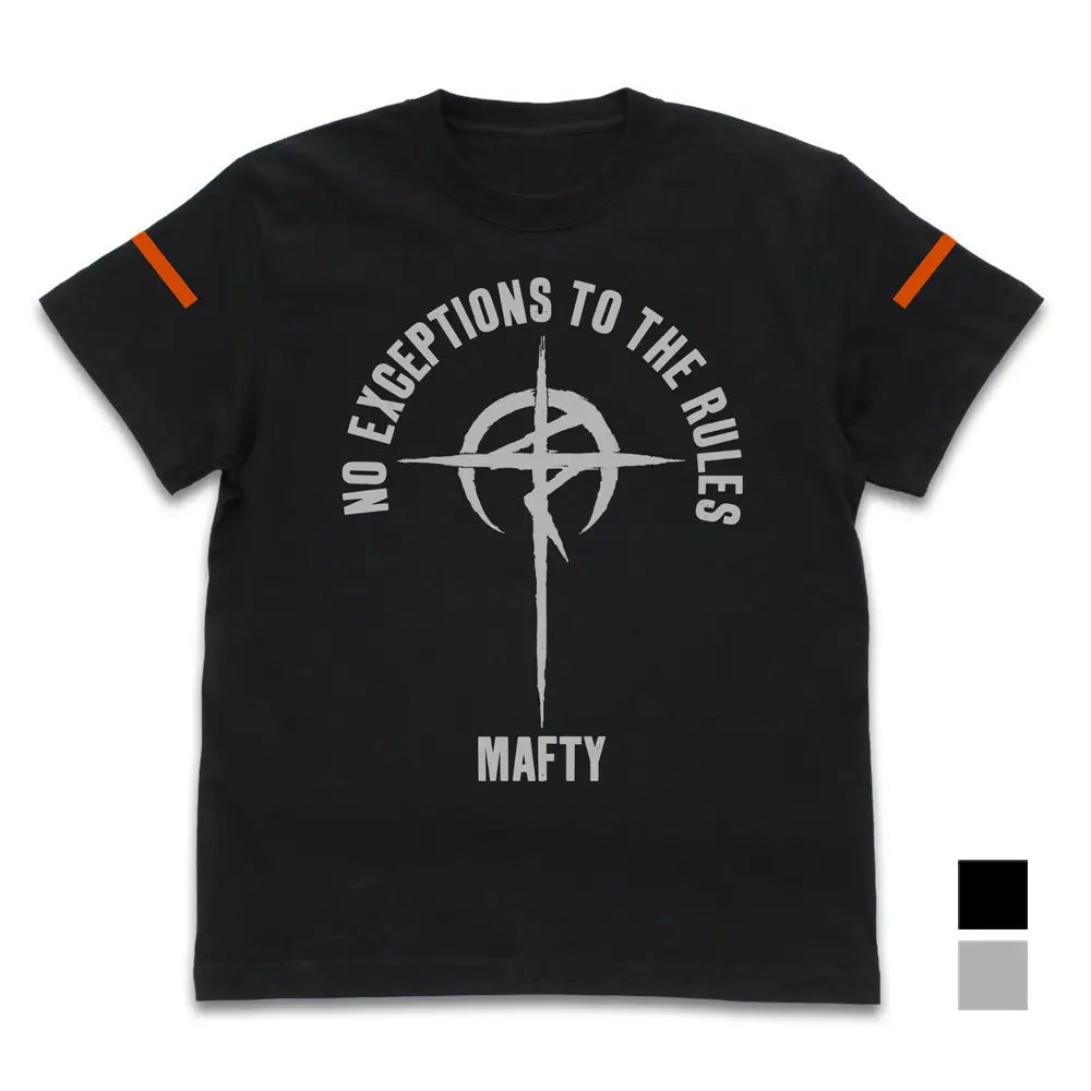 Mobile Suit Gundam Hathaway's Flash: Mufti Slogan TShirt / Black-XL