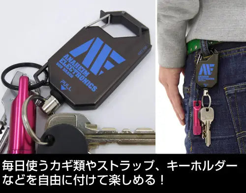 Anaheim Electronics Reel Keychain