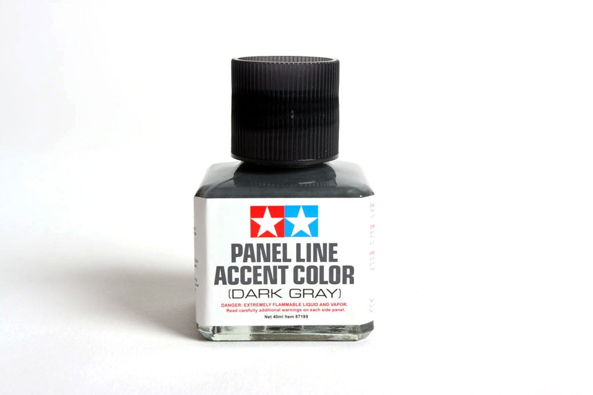 Panel Line Accent Color (Dark Gray) - Tamiya