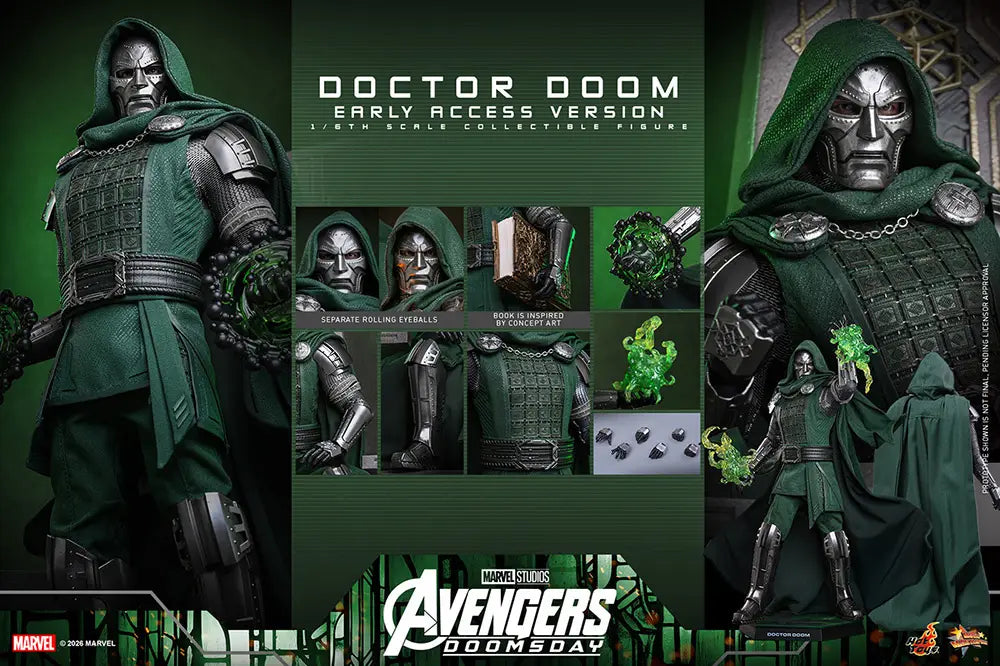 1/6 Movie Masterpiece - Fully Poseable Figure: Avengers: Doomsday - Doctor Doom