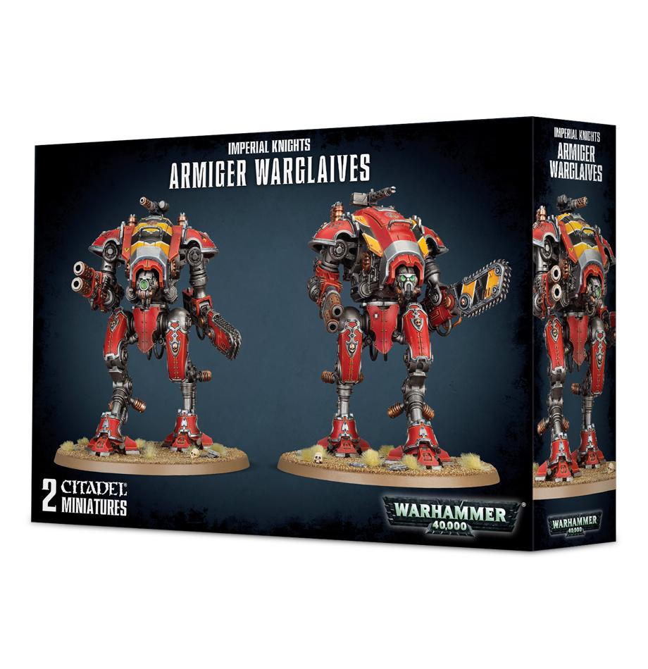 Imperial Knight Armigers (Red)