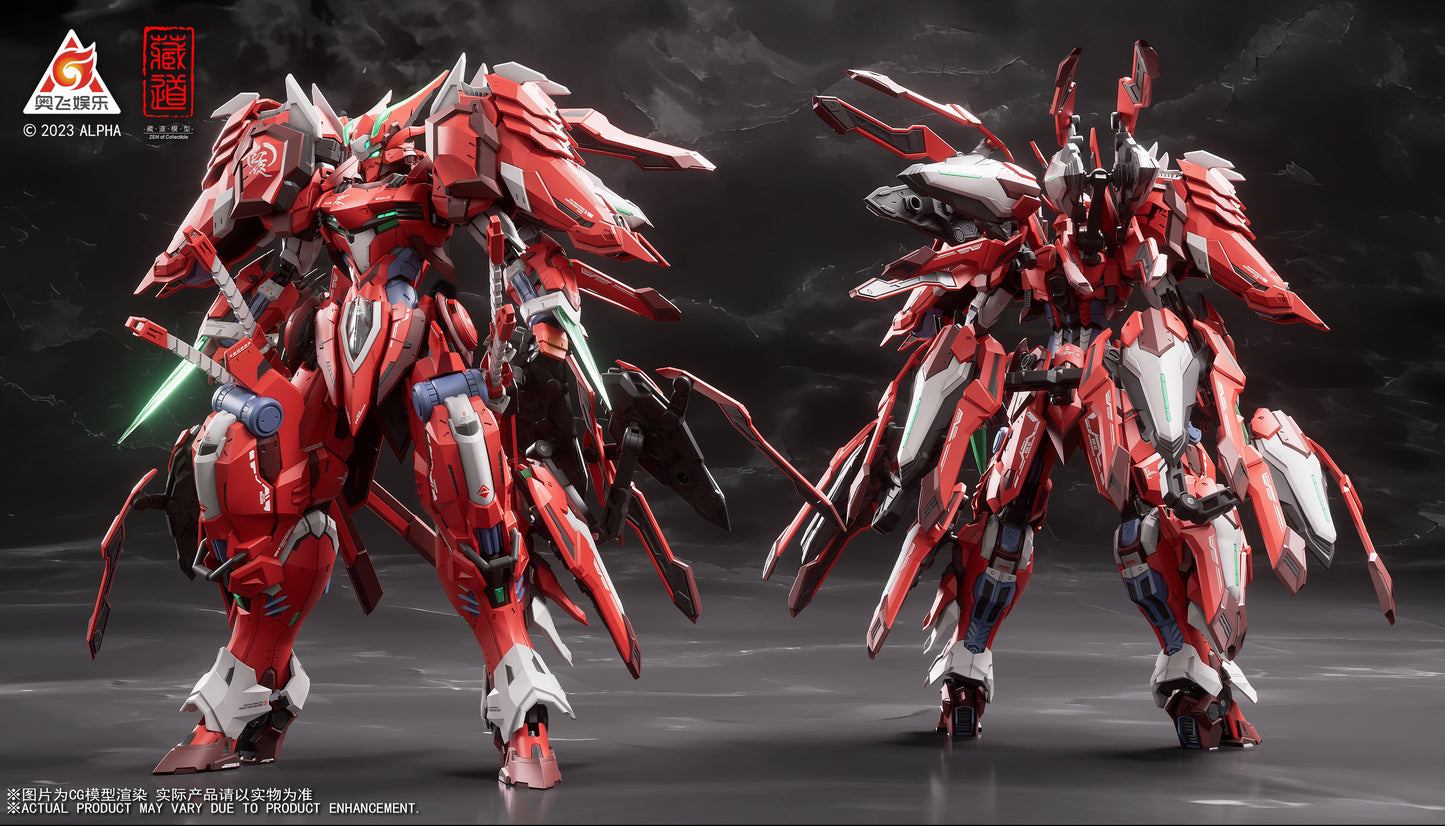 CD-FA-04 KAINAR ASY-TAC FRONTEER DSK-02 Full Armor DUSSACK Red Night Dedicated Machine Alloy Action Figure