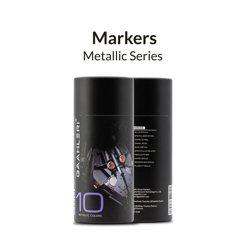Metallic Series Marker Set