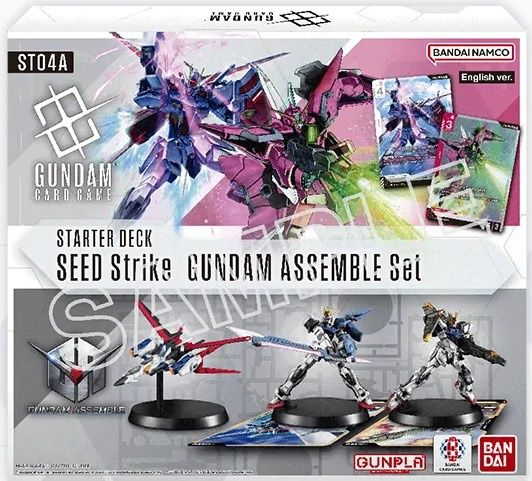 Gundam Card Game Assemble Starter Set - Seed Strike (ST04A) [ENGLISH VERSION]