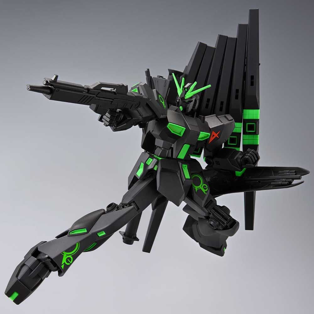 1/144 ENTRY GRADE ν GUNDAM & FIN FUNNEL [RECIRCULATION COLOR/NEON GREEN]