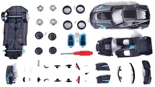 1:24 Assembly Line 2017 Chevrolet Corvette Grand Sport - Grey