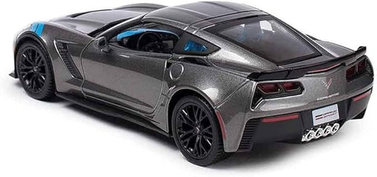 1:24 Assembly Line 2017 Chevrolet Corvette Grand Sport - Grey