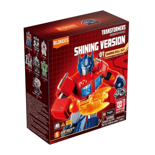 Transformers Shining Version 1 Shining Roll Out Blokees Mini Model Kit (Singles)