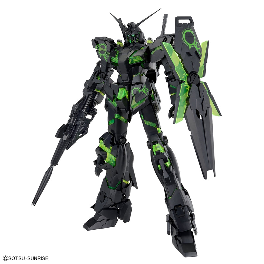 MG 1/100 Unicorn Gundam Recirculation Color Clear Neon Green Limited Kit