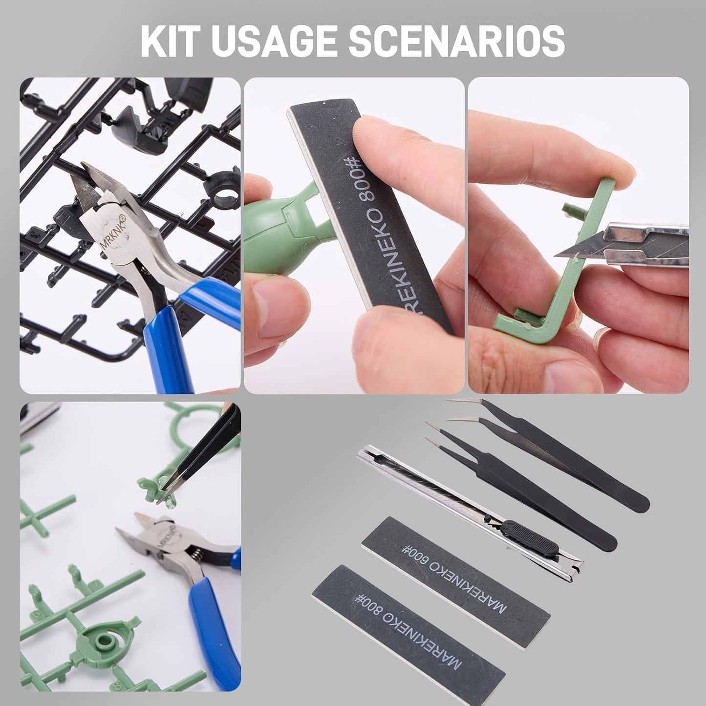 Model Building Tool Kit - 6 Pieces