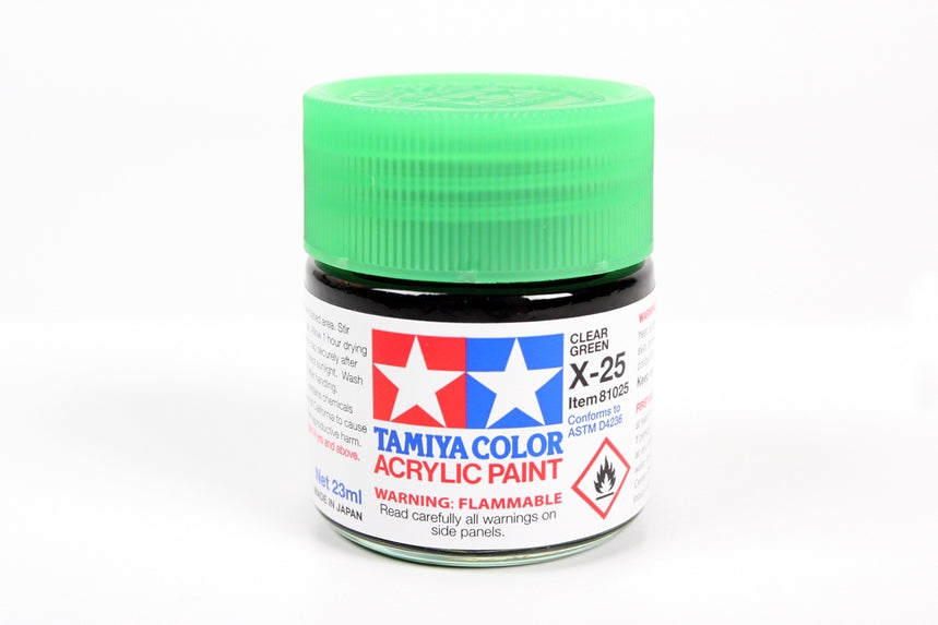 X-25 Clear Green