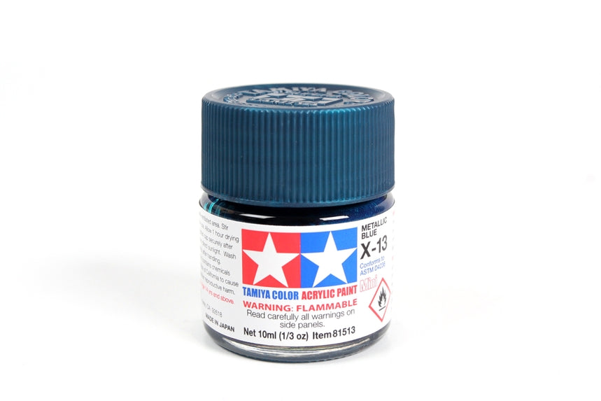 X-13 Metallic Blue (Mini)