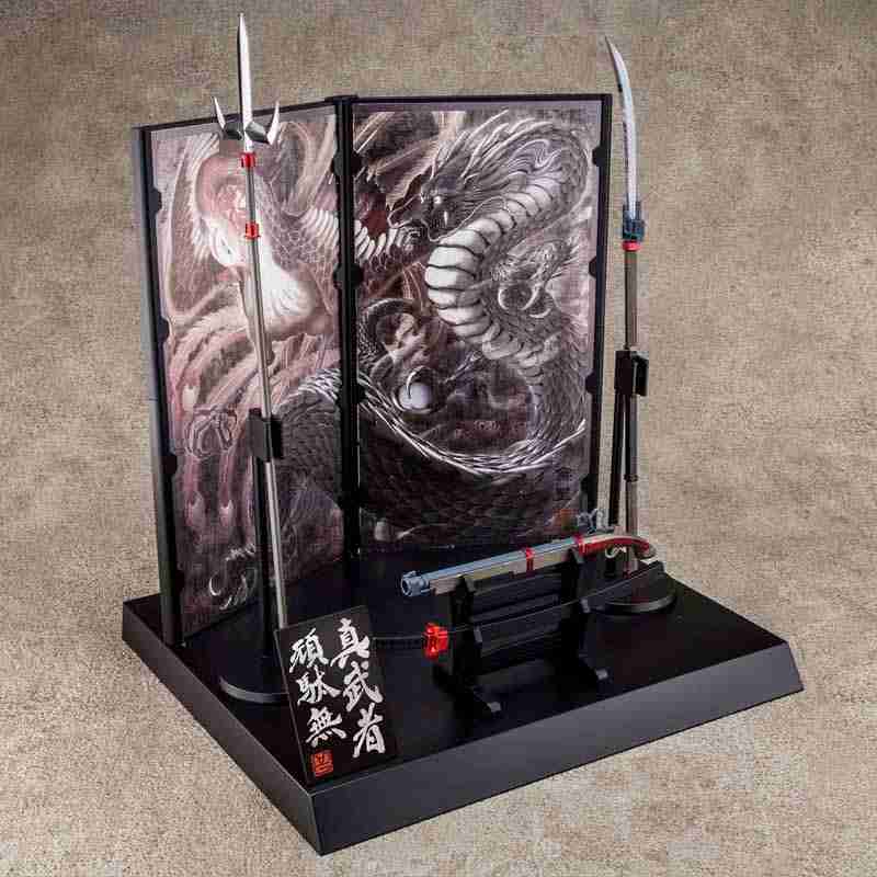 1/100 MG Shin Musha Gundam Sengoku No Jin Black Robe Large Armor