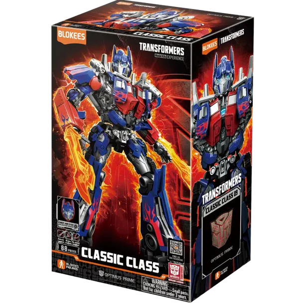 Transformers Classic Class Optimus Prime 2007 Blokees Model Kit