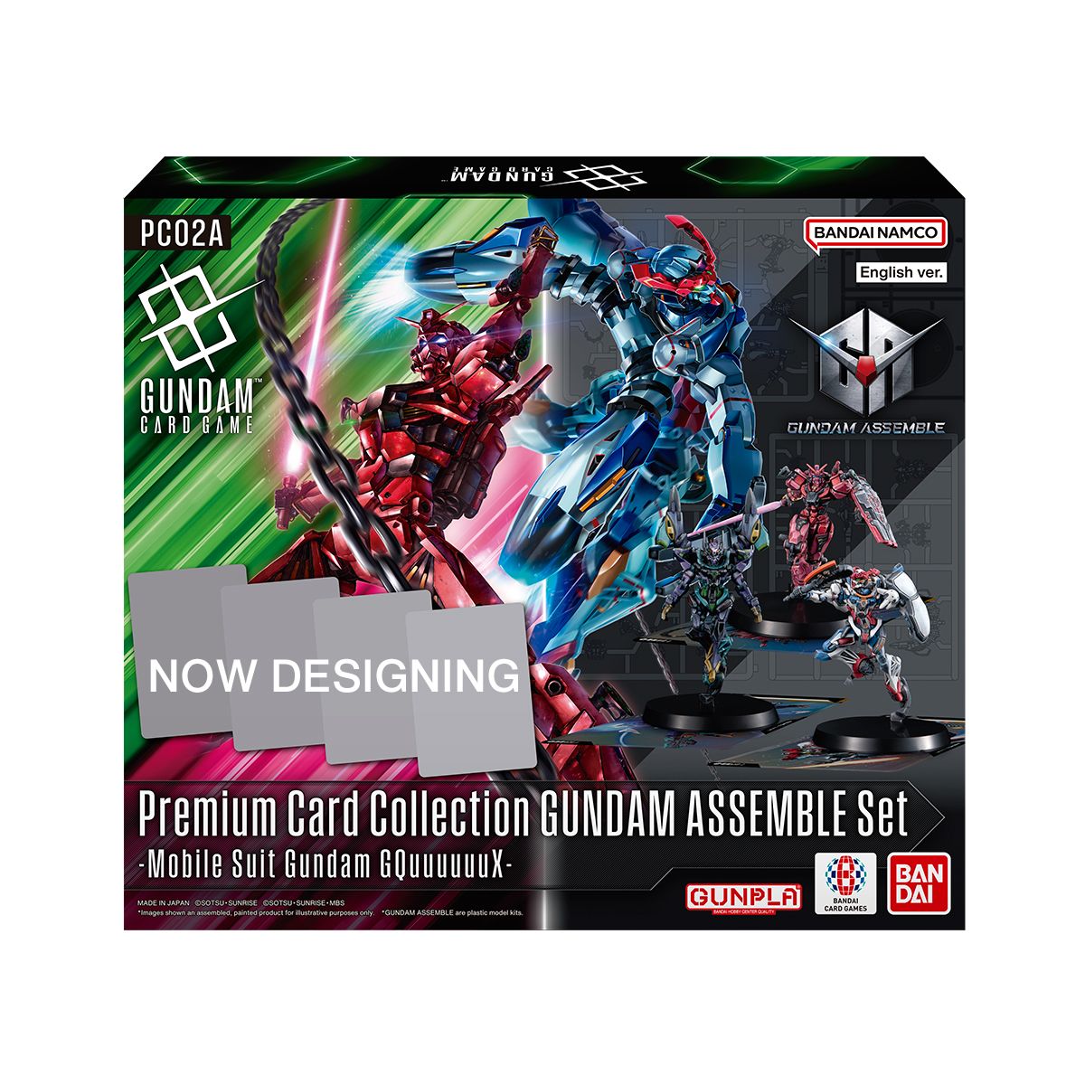 [PC02A] GUNDAM CARD GAME Premium Card Collection GUNDAM ASSEMBLE Set -Mobile Suit Gundam GQuuuuuuX-