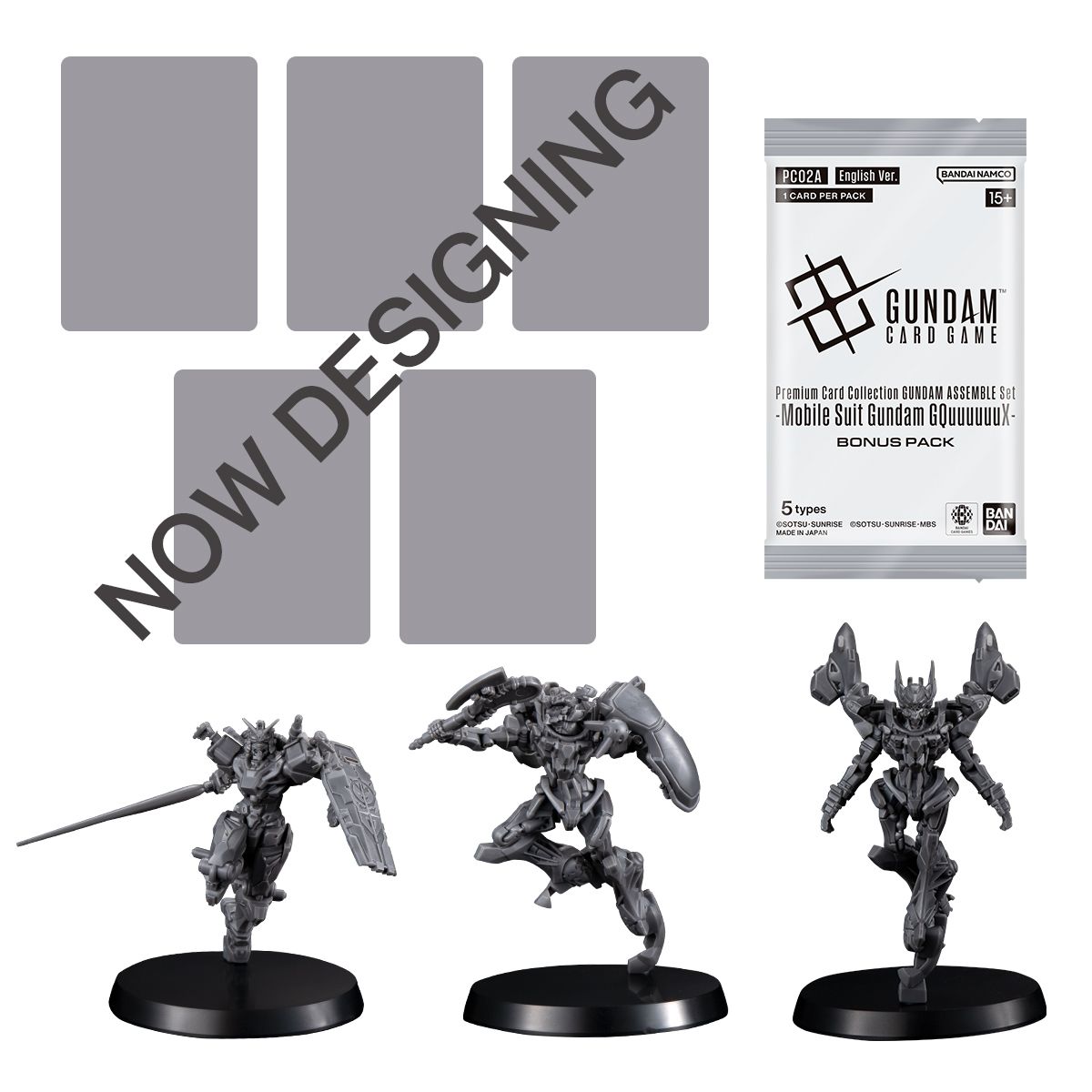 [PC02A] GUNDAM CARD GAME Premium Card Collection GUNDAM ASSEMBLE Set -Mobile Suit Gundam GQuuuuuuX-