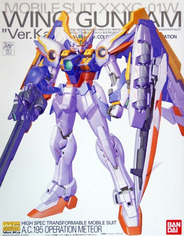 MG 1/100 XXXG-01W Wing Gundam Ver.Ka