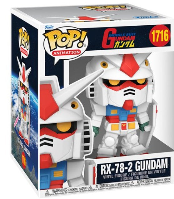 Mobile Suit Gundam RX-78-2 Gundam Super 6 1/4-Inch Funko Pop! Vinyl Figure #1716