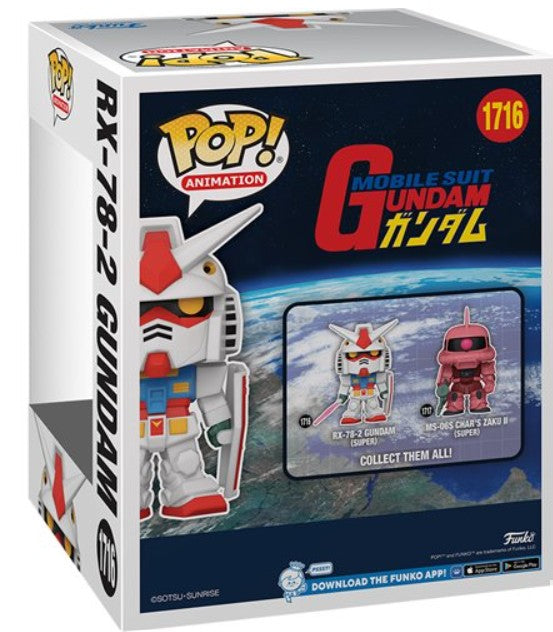 Mobile Suit Gundam RX-78-2 Gundam Super 6 1/4-Inch Funko Pop! Vinyl Figure #1716