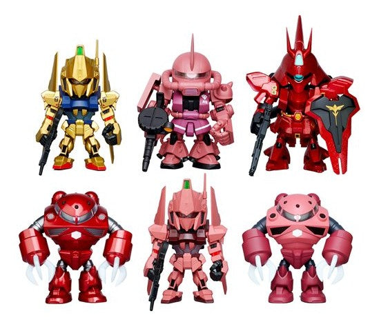 QMSV Mobile Suit Gundam Char's Custom Gundam Mini-Figure(Single Box)
