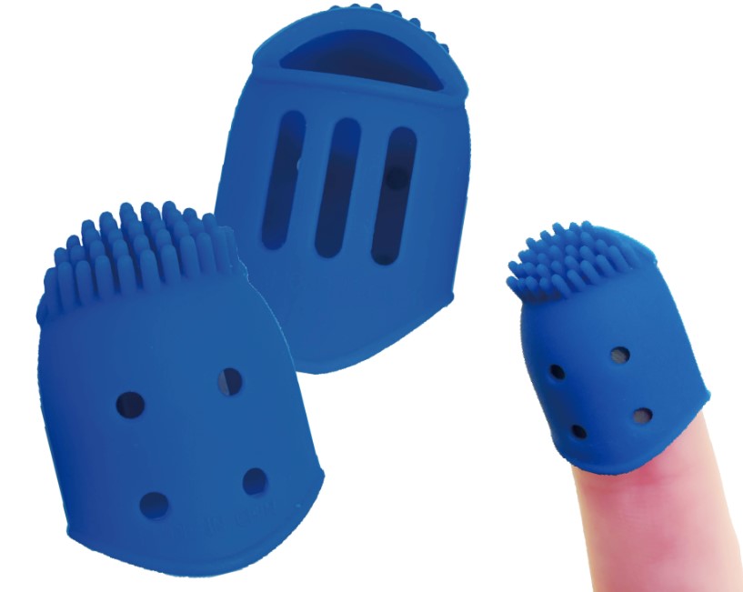 The Finger Broom (Blue)