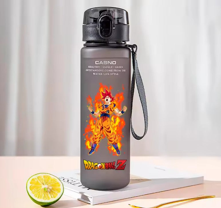 Dragon Ball Z Water Bottle - Goku - Powered Up (20 oz)