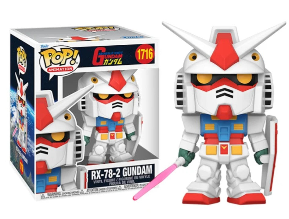 Mobile Suit Gundam RX-78-2 Gundam Super 6 1/4-Inch Funko Pop! Vinyl Figure #1716
