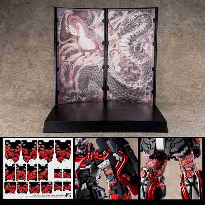 1/100 MG Shin Musha Gundam Sengoku No Jin Black Robe Large Armor