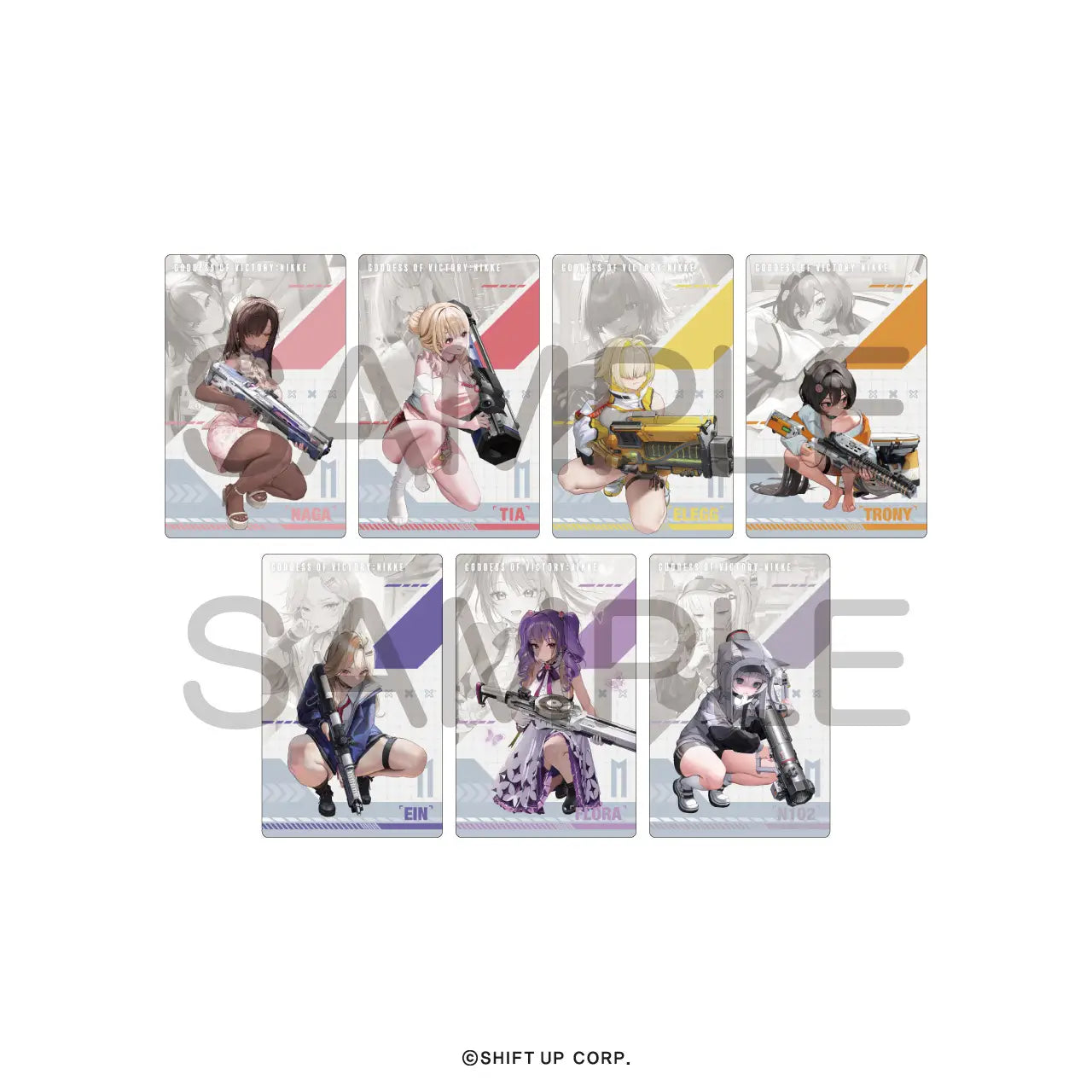 Goddess Of Victory: Nikke: Gun Girl Metal Card Collection Vol. 3: 1Box (10pcs)