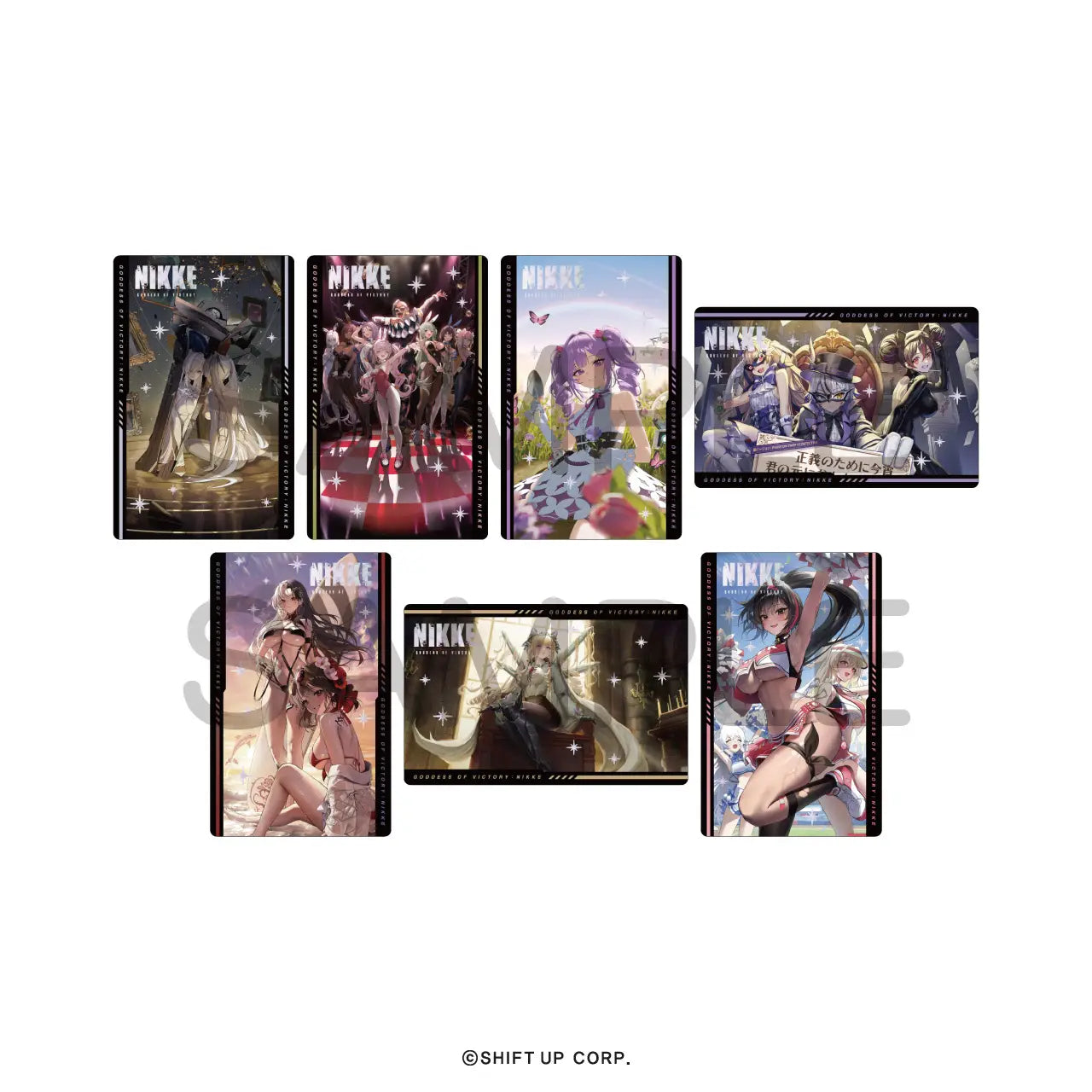 Goddess Of Victory: Nikke: Gun Girl Metal Card Collection Vol. 3: 1Box (10pcs)
