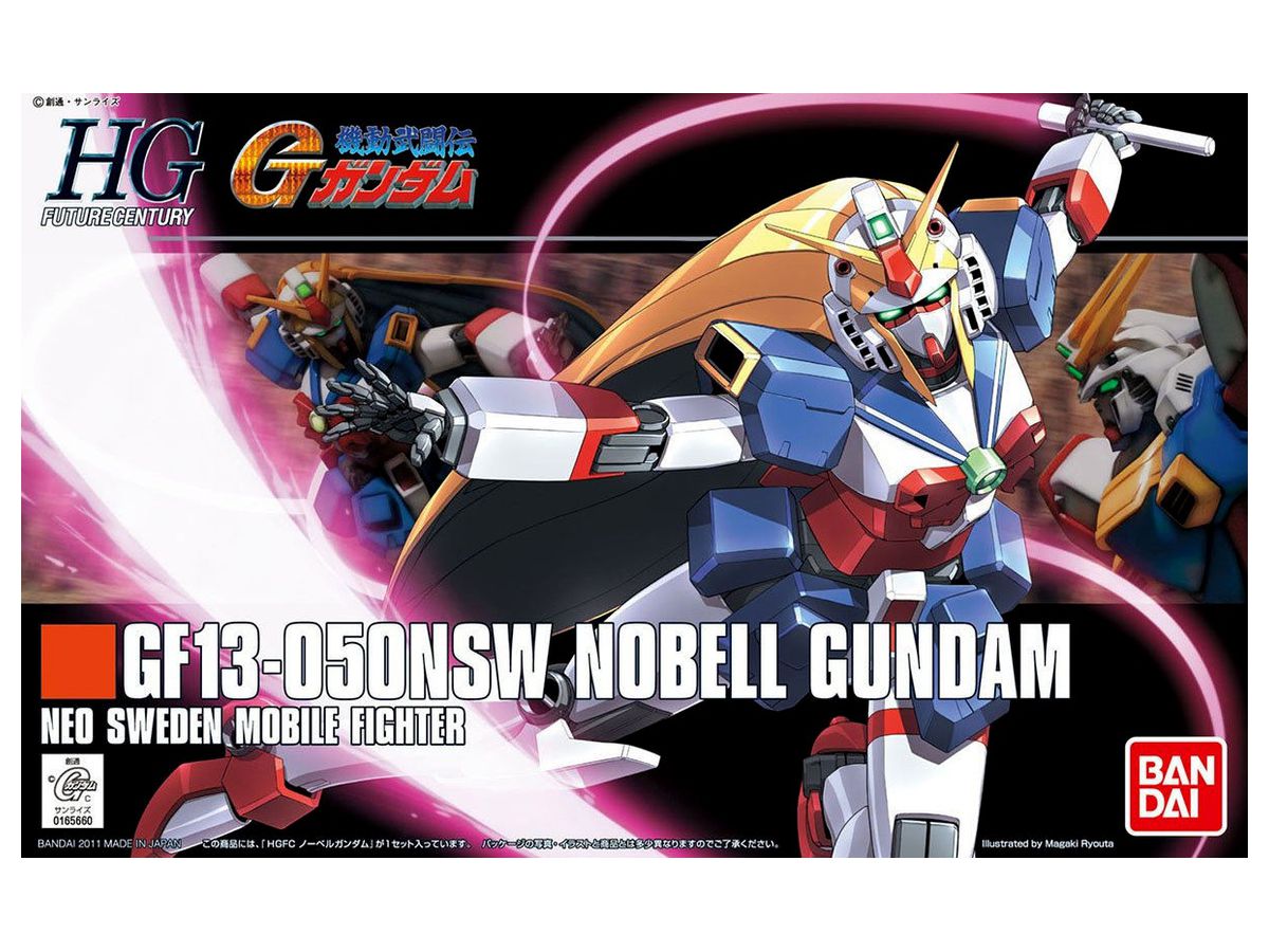 HGFC 1/144 Nobell Gundam