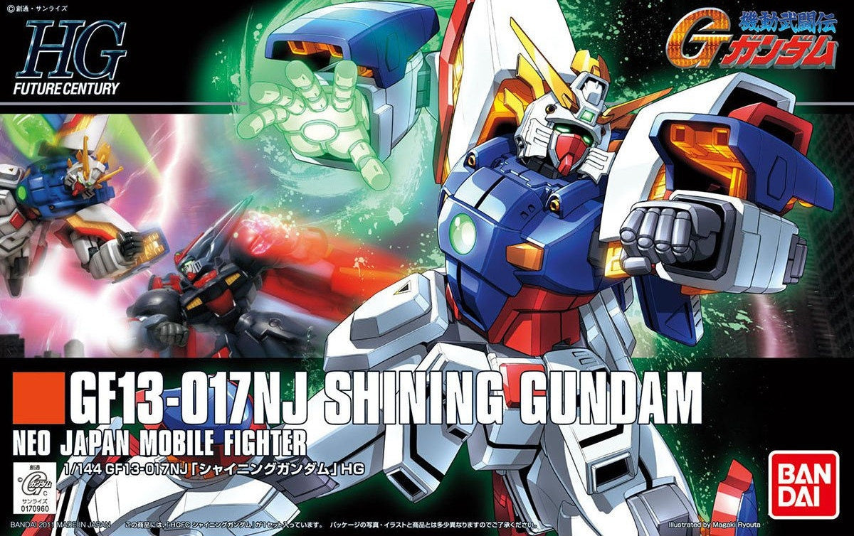 HGFC 1/144 SF13-017NJ Shining Gundam