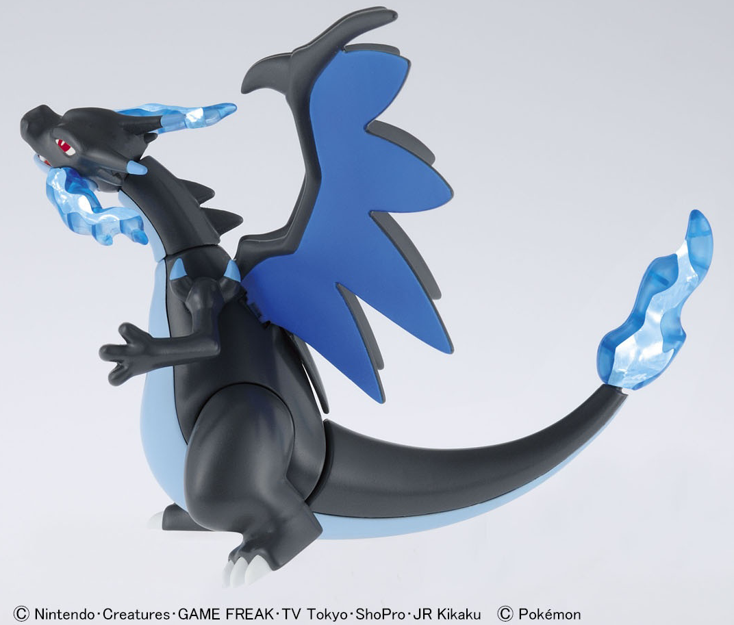 Pokemon Plamo Mega Charizard X