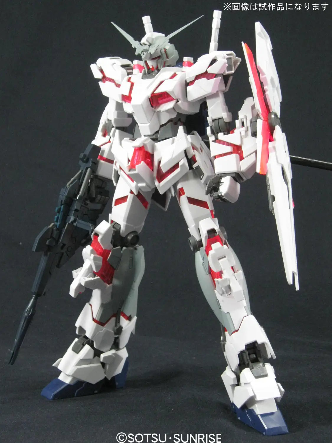 1/100 MG Unicorn Gundam HD Color + MS Cage