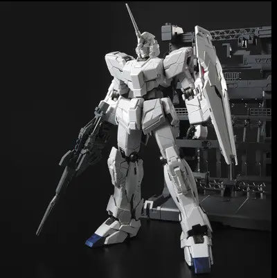 1/100 MG Unicorn Gundam HD Color + MS Cage