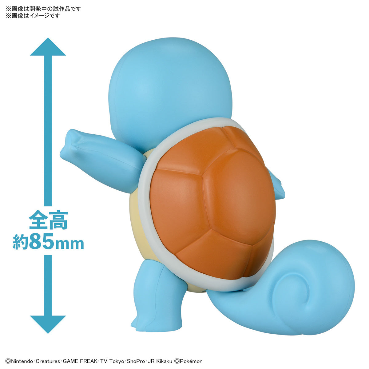 Squirtle Pokemon Plastic Model Kit