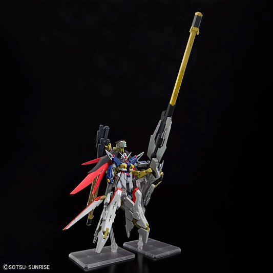 BATTLE DAMAGED - HG 1/144 Destiny Gundam Spec II & Zeus Silhouette
