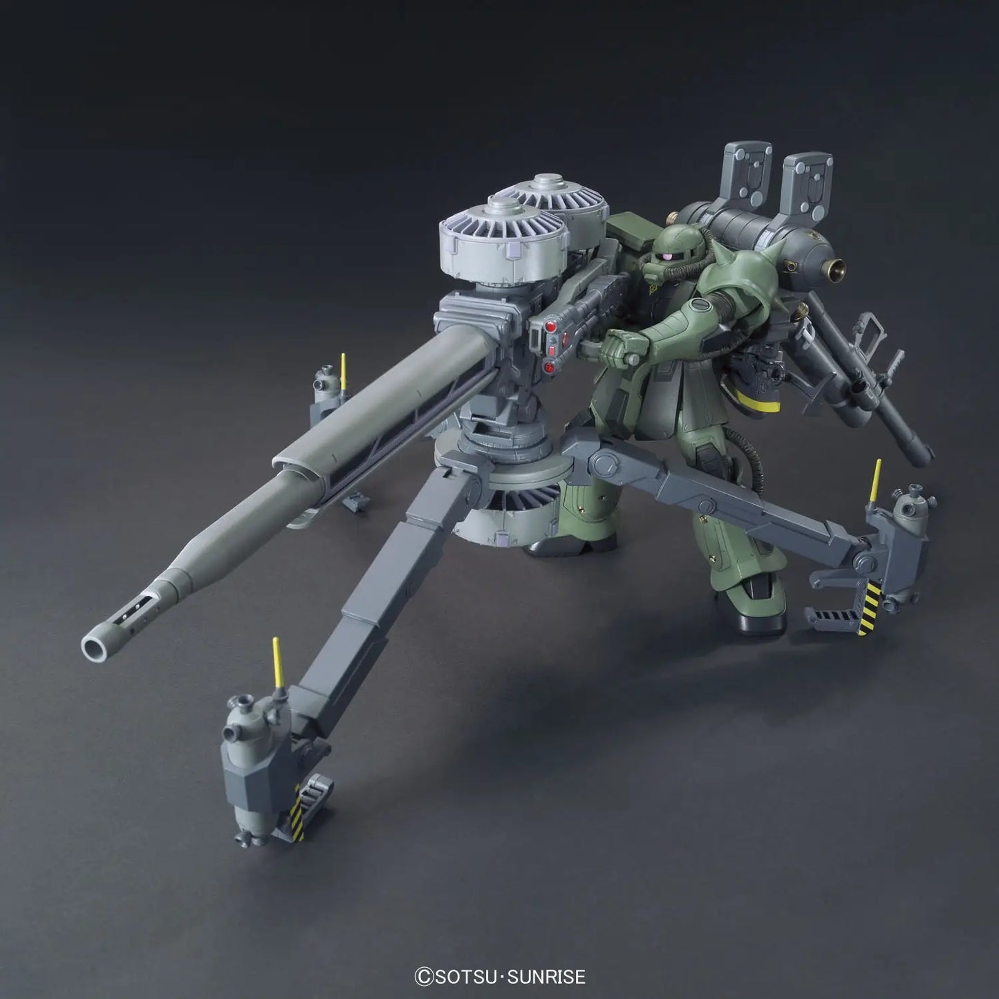 1/144 HG Zaku II + Big Gun (Gundam Thunderbolt Ver.