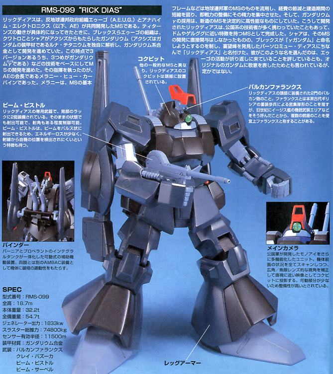 1/144 HGUC RMS-099 Rick Dias