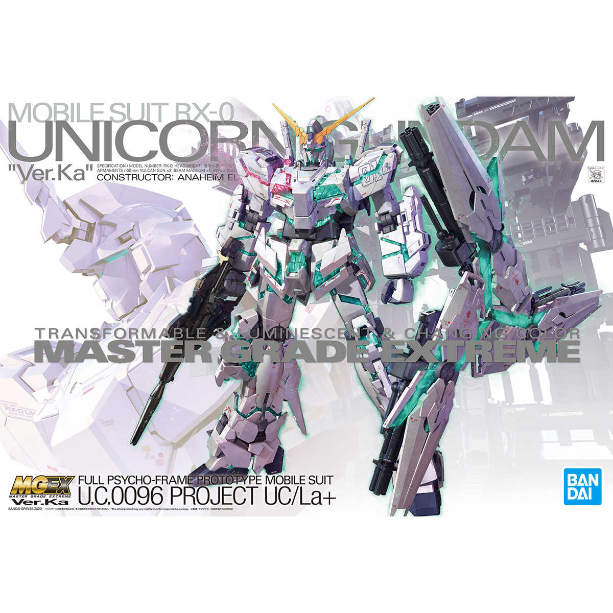 MGEX 1/100 Unicorn Gundam Ver. Ka