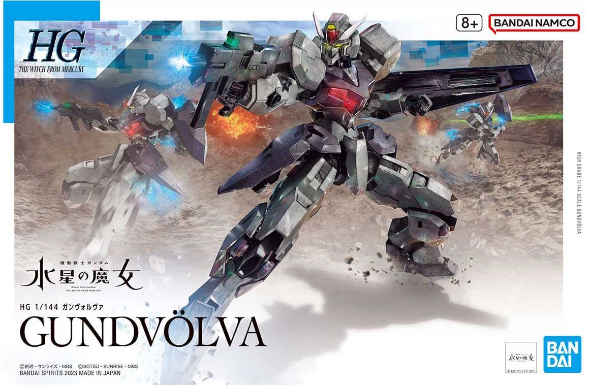 HG 1/144  Gundvolva (Mobile Suit Gundam: The Witch from Mercury)