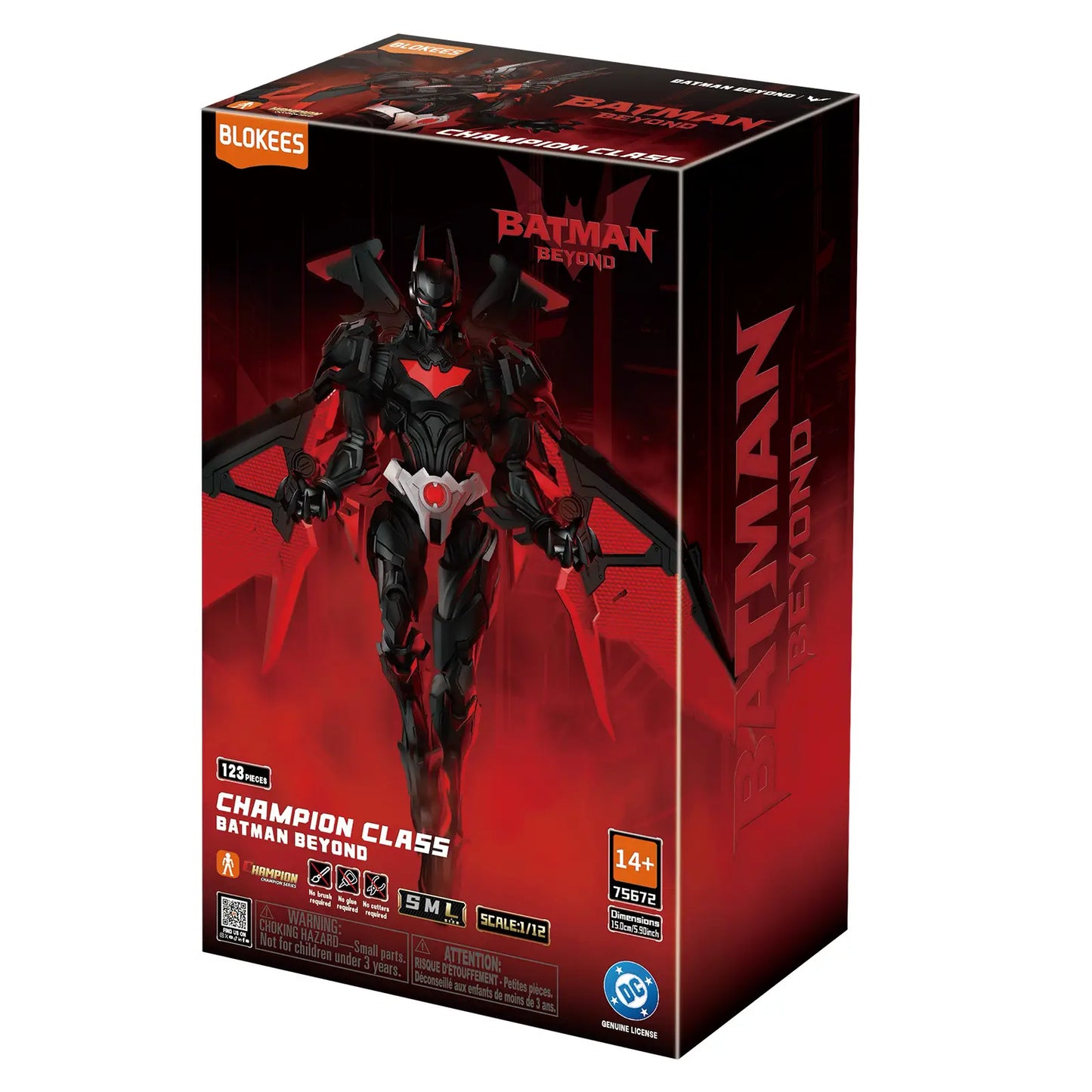 DC Champion Class 02 Batman Beyond Blokees Model Kit